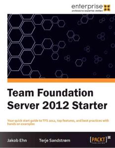Team Foundation Server 2012 Starter