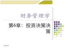 第6章投資決策決策