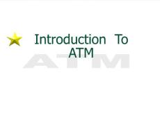 ATM介绍