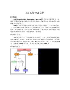 drp系统设计文档演示