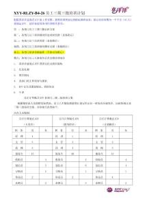 最新KTV資料員工三期三批培訓計劃-11-27