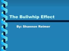 牛鞭效應(yīng)