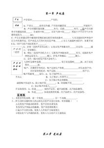 中考物理知识点