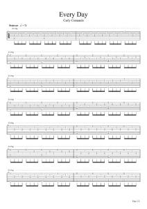 Carly Comando - Every Day(Standard Turning)