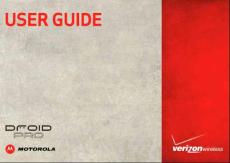 Moto XT610 手機Droid_Pro英文說明書