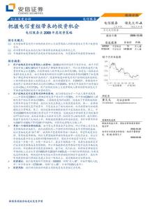 【精品文檔】2009年度電信服務(wù)業(yè)投資策略