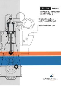 SULZER 發(fā)動機機型與設計