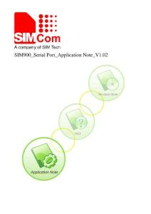 SIM900_串口技术资料