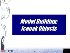 icepak objects－建模方法，零件，部件应用