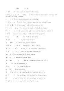 四六級英語寫作中使用次數(shù)最高的100個(gè)詞語搭配（