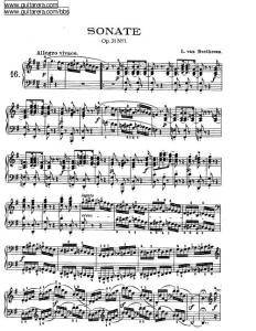 《G大调第十六钢琴奏鸣曲》 Beethoven_-_Piano_Sonata_in_G-dur_Op._31-1