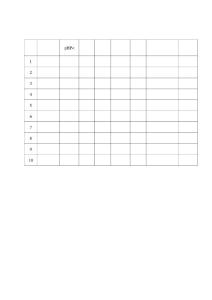 設備試車記錄表