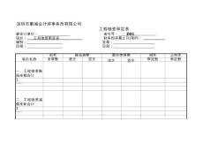 财务报表审计工作底稿编制指南（实质性测试底稿）：资产类——工程物资