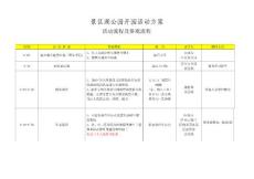 景区开园大型活动仪式详细流程安排