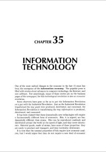 35 Information Technology