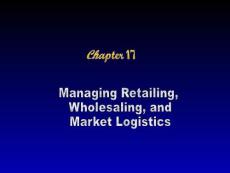 菲利普.科特勒的“市场营销”讲义17英文