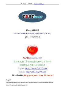 TestInside CCNA 640-802 v14(252Q)