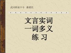 高三语文120个文言文实词练习课件