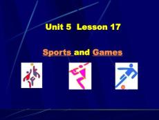 英语：Unit 5 Lesson 17  He can throw the shot put课件（北师大版七年级上）