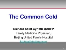 感冒 The Common Cold
