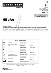 雅培HBeAg說明書 英文版