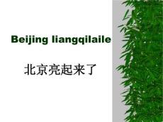 北京亮起来了[小学语文课件 PPT课件 教学课件]