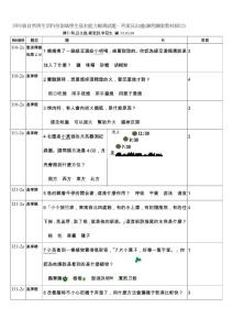 四年級自然與生活科技領域學生基本能力檢測試題