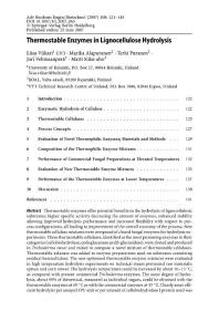 5 Thermostable Enzymes in Lignocellulose Hydrolysis 生物燃料6