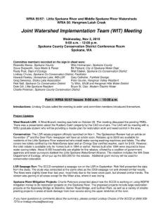 WRIA 56HANGMAN CREEK