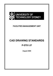 CAD DRAWING STANDARDS