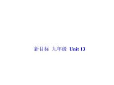 廣東省珠海九中九年級(jí)英語(yǔ)《Unit 13 Rainy days make me sad-Section A 2》課件