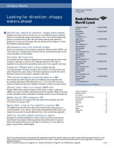 20100827 ML US Rates Weekly