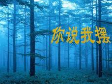 北师大版数学一年级上册《你说我摆》课件