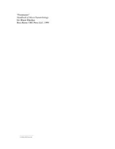 Handbook of Micro or Nanotribology.