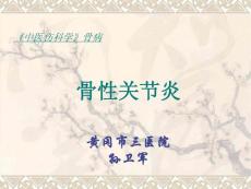 骨性关节炎