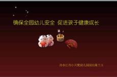 确保全园幼儿安全 促进孩子健康成长-安全教育
