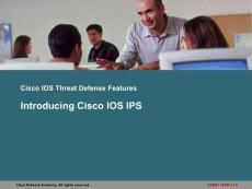 Introducing Cisco IOS IPS