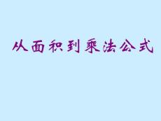 從面積到乘法公式