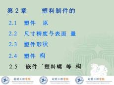 塑料螺紋等結構設計