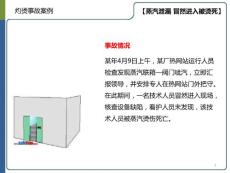 直接作業(yè)環(huán)節(jié)灼燙事故案例