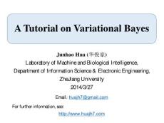 A Tutorial on Variational Bayes
