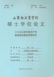 十六大以來中國共產黨基層組織建設思想研究