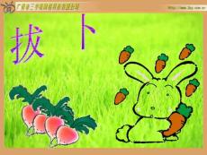 北師大版小學數學一年級下冊《拔蘿卜 加與減(一)》課件