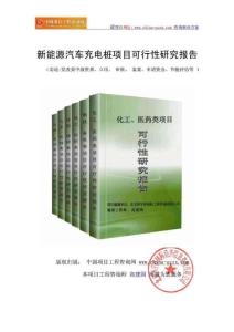 新能源汽車充電樁項(xiàng)目可行性研究報(bào)告