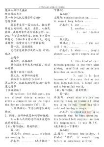 大学英语六级作文模板大全(完整版)