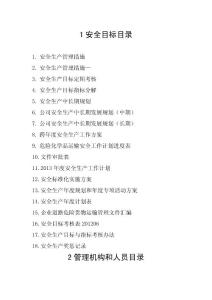 全套完整危險企業安全生產考評所需資料