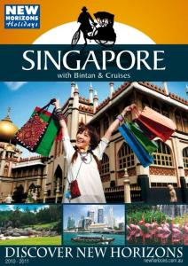 2010 Singapore brochure from New Horizons Holidays