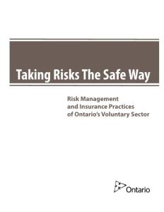 Risk Management and Insurance Practices of Ontario