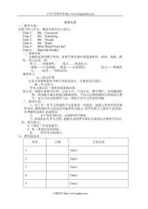 人教版小學(xué)英語四年級上冊全冊教案