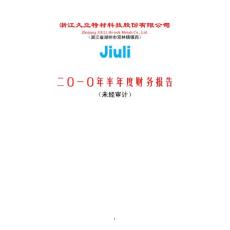 久立特材：2010年半年度财务报告